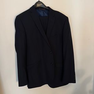 Kenneth Cole Navy Blue 2-Piece Suit